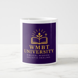 Caneca De Café Grande Universidade WMBT Negócios & Saúde