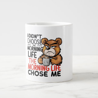 Caneca De Café Grande Urso de Cartoons Grumpy