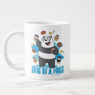Caneca De Café Grande Urso de Panda - Abraçar uma Caneca!