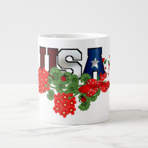 Caneca De Café Grande USA Mug