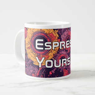 Caneca De Café Grande V-Pulse 6 Cama Especialmente