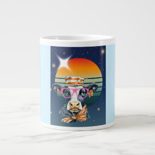 Caneca De Café Grande Vaca Americana