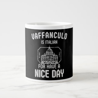 Caneca De Café Grande Vaffanculo: Sua dose diária de Sass Italiano