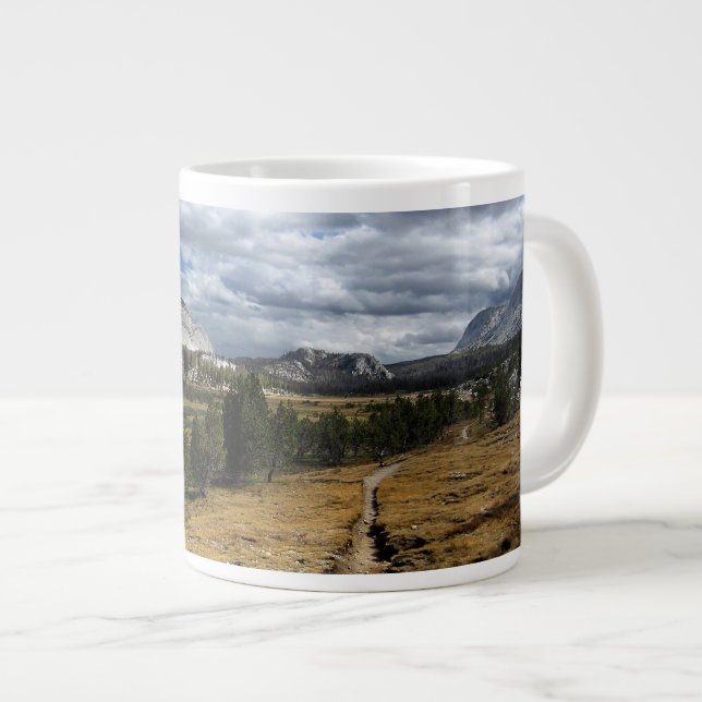 Caneca De Café Grande Vale do Vogelsang - Yosemite (Frente Esquerda)