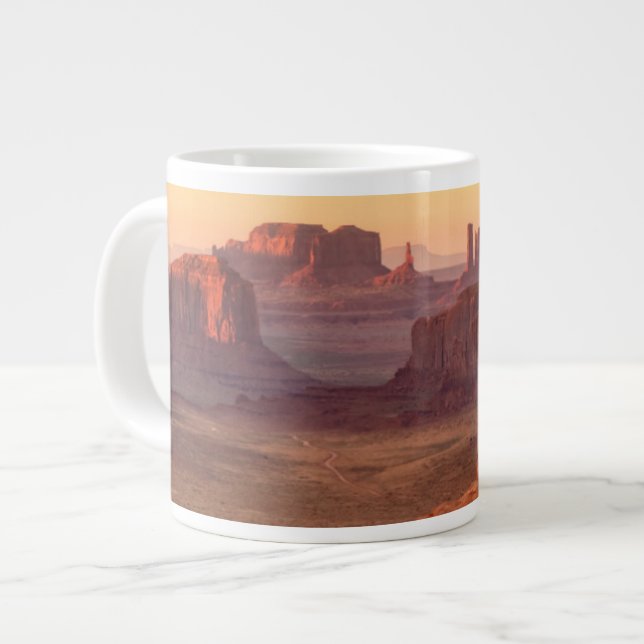 Caneca De Café Grande Vale Monumental cênico, Arizona (Frente Esquerda)