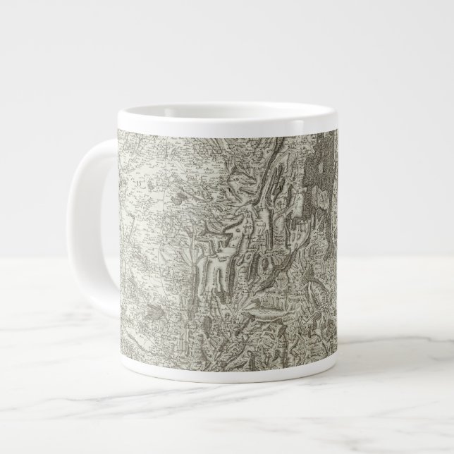 Caneca De Café Grande Valência (Frente Esquerda)