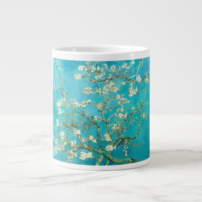 Caneca De Café Grande VAN GOGH Almond Blossoms (Frente)