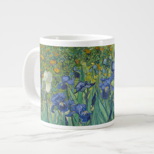 Caneca De Café Grande Van Gogh Irises (F608) Belas Artes