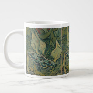Caneca De Café Grande Van Gogh Mariposa Pavão Gigante Arte da Natureza V