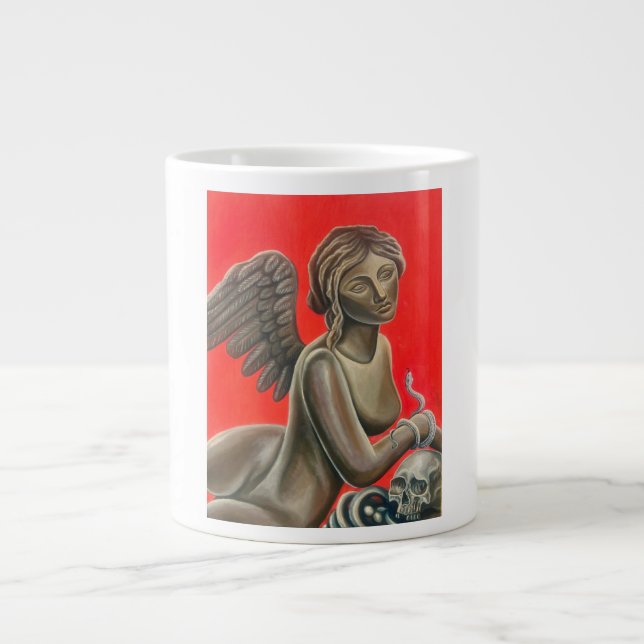 Caneca De Café Grande Vanth por Nefertara (Frente)