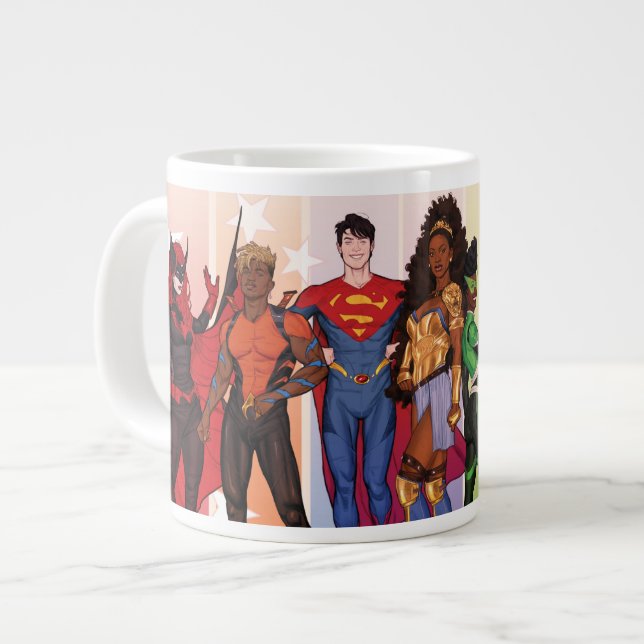 Caneca De Café Grande Variante DC Pride Comic Cobrir 2022 (Frente Esquerda)