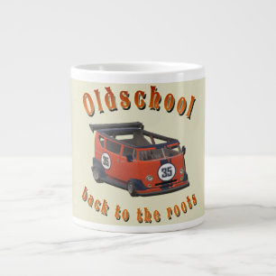 Caneca De Café Grande Velocidade da velha escola - ​ de volta às raízes!