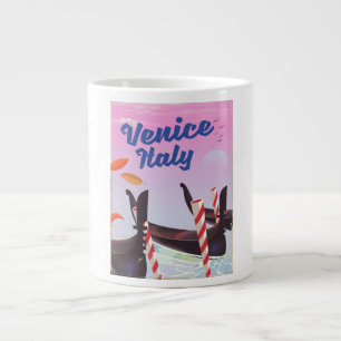 Caneca De Café Grande Venice Itália, impressão de férias de Gondola.