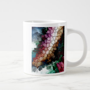 Caneca De Café Grande Vento Escuro Cubo Centrado