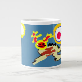 Caneca De Café Grande Verão de Axolotl 