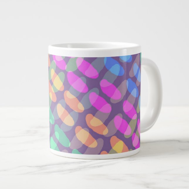 Caneca De Café Grande Verificação Pontuada 2011 (Frente Esquerda)