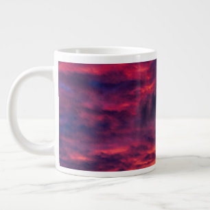 Caneca De Café Grande vermelho augural