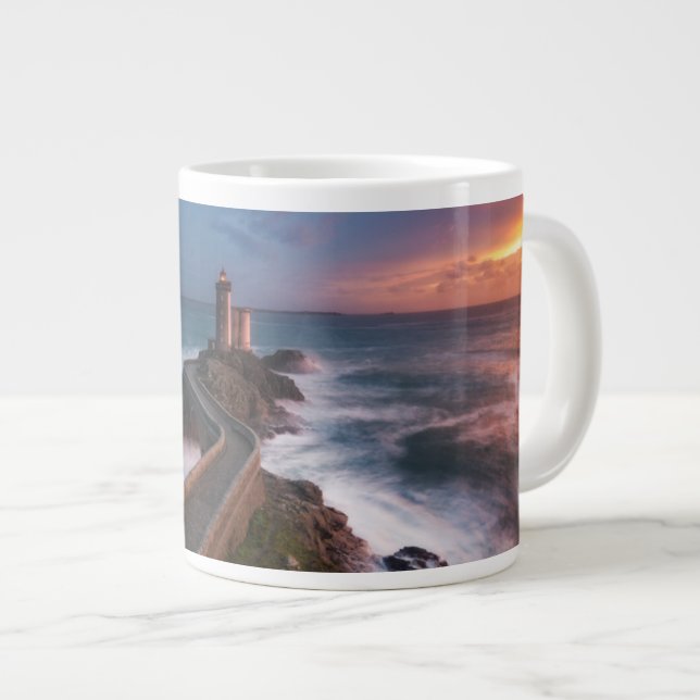 Caneca De Café Grande Vermelho do Prazer (Frente Esquerda)