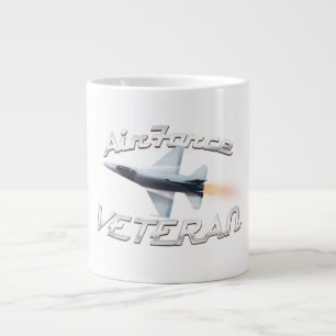 Caneca De Café Grande Veterano da Força Aérea