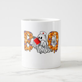 Caneca De Café Grande Víblias Vampiras | Dia das Bruxas