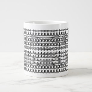 Caneca De Café Grande Viciado em Café Mensagem Oculta Piada Caneca Grand