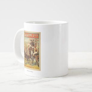Caneca De Café Grande Vida desportiva - O Teatro Excelente Derby Inglês