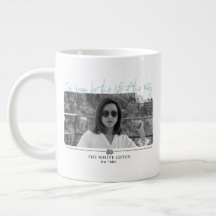 Caneca De Café Grande Vida do Partido - O Lotus Branco