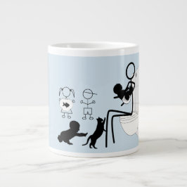 Caneca De Café Grande Vida Mãe