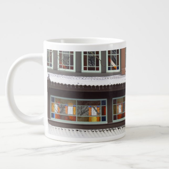 Caneca De Café Grande Vidro e ícicles - Vinha de Martha (Esquerda)