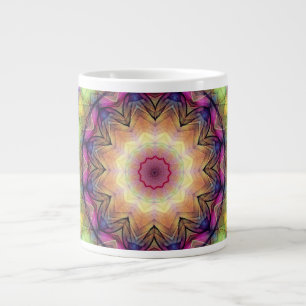 Caneca De Café Grande Vidro manchado