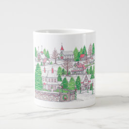 Caneca De Café Grande Village Jumbo Coffee Mug