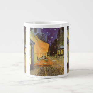 Caneca De Café Grande Vincent van Gogh - Cafe Terrace à Noite
