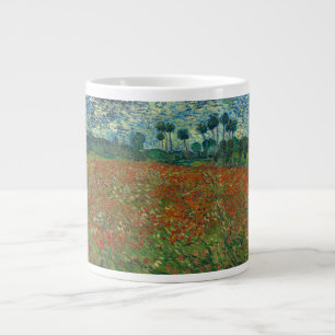 Caneca De Café Grande Vincent van Gogh - Campo de papoila