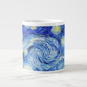 Caneca De Café Grande Vincent Van Gogh, pintura A Noite Estrelada