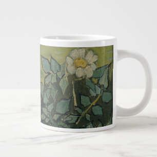 Caneca De Café Grande Vincent van Gogh - Rosas Silvestres