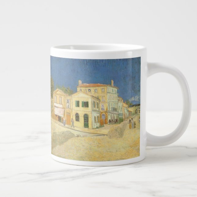 Caneca De Café Grande Vincent van Gogh - The Yellow House (The Street) (Direita)