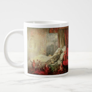 Caneca De Café Grande Vintage Fairy Tale, Coisas que Sonham São Feitas d