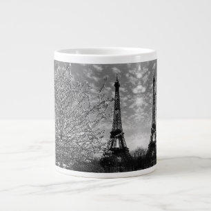 Caneca De Café Grande Vintage France Paris Eiffel torre gigante café Mug
