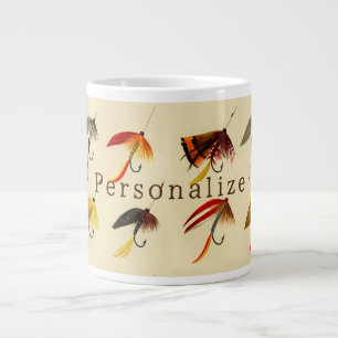 Caneca De Café Grande Vintage mosca-voadora voadora voadora voadora voad