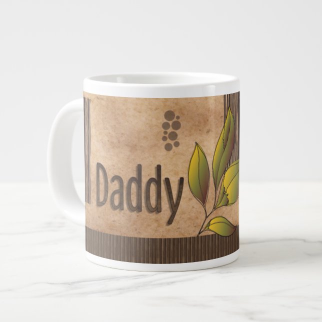 Caneca De Café Grande Vintage Mug (Frente Esquerda)