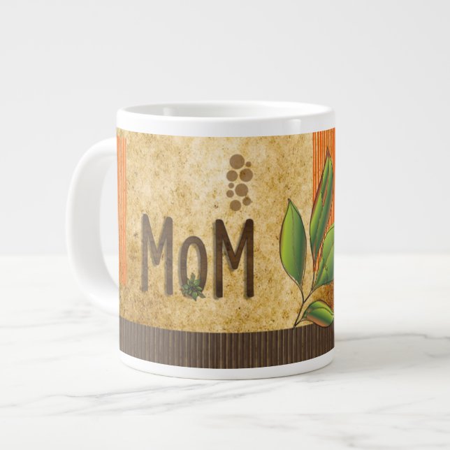Caneca De Café Grande Vintage Mug (Frente Esquerda)