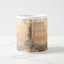 Vintage Rome Colosseum Ceramic Coffee Mug