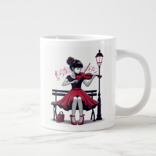 Caneca De Café Grande Violino