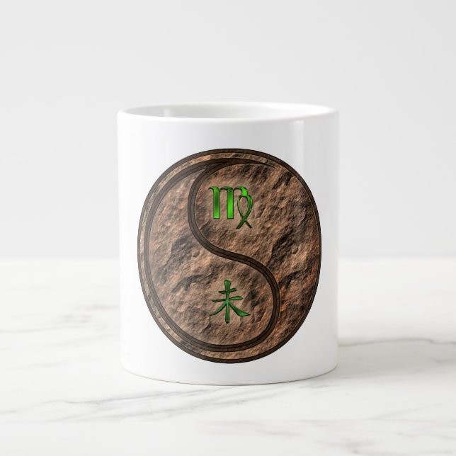 Caneca De Café Grande Virgem & Cabra da Terra (Frente)