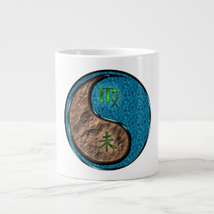 Caneca De Café Grande Virgem & Cabra de Água