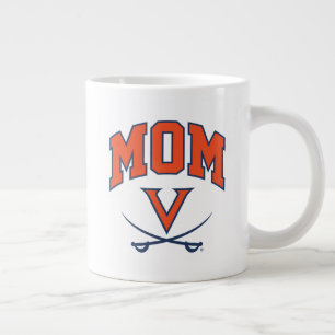 Caneca De Café Grande Virginia Cavaliers Mãe
