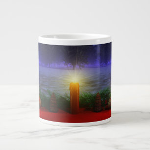 Caneca De Café Grande Visões mais claras Mug de Natal