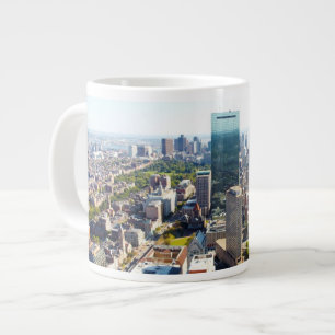 Caneca De Café Grande Vista aérea de Boston 2