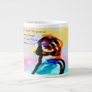 Caneca De Café Grande vitória do jesus