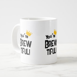 Caneca De Café Grande Você é Bonita